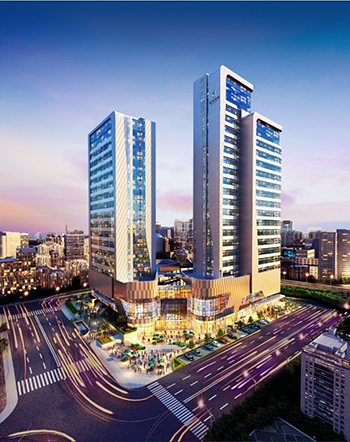 悦享中心物业服务项目接受通告